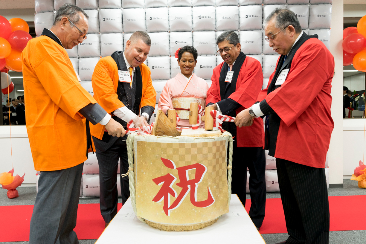 Japan Building Opening