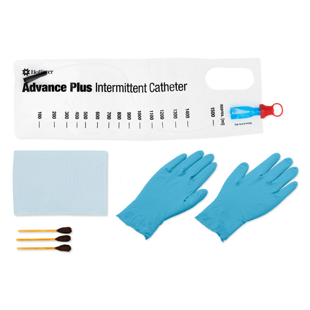 hollister advance plus intermittent catheter kit