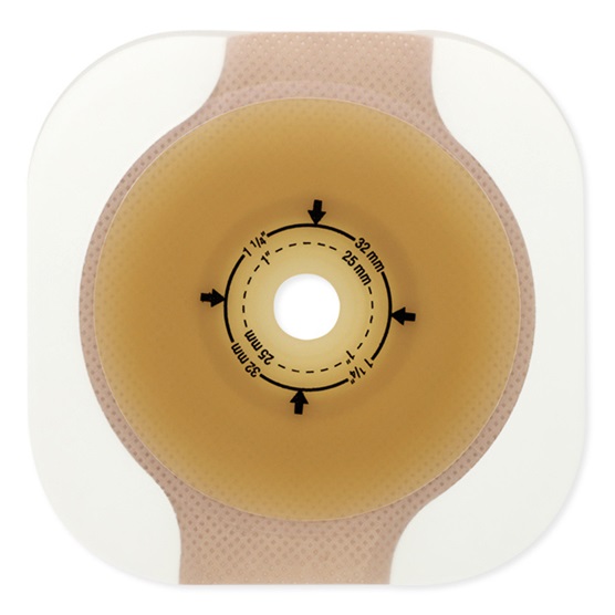 Hollister Incorporated New Image Flat Skin Barrier FormaFlex guide front 14102