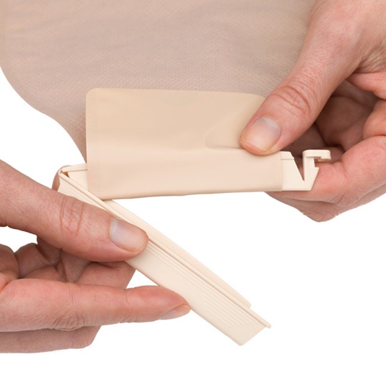 Drainable Ostomy Pouch Clamp Closure Hollister US