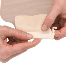 Hollister ileostomy bag store change