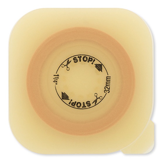 Hollister Incorporated Pouchkins Flat Skin Barrier guide front 3761
