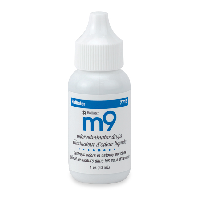 Hollister Incorporated m9 odor eliminator drops 1oz bottle 7715
