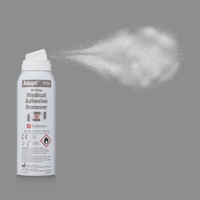 medical adhesive remover spray