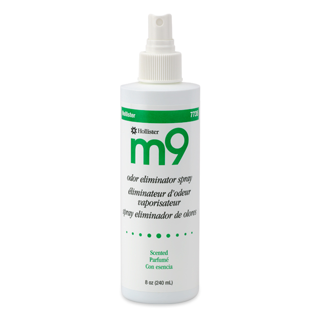 Hollister Incorporated m9 Scented Odor Eliminator 8oz spray bottle 7735