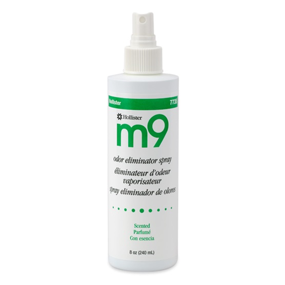 Hollister Incorporated m9 Scented Odor Eliminator 8oz spray bottle 7735