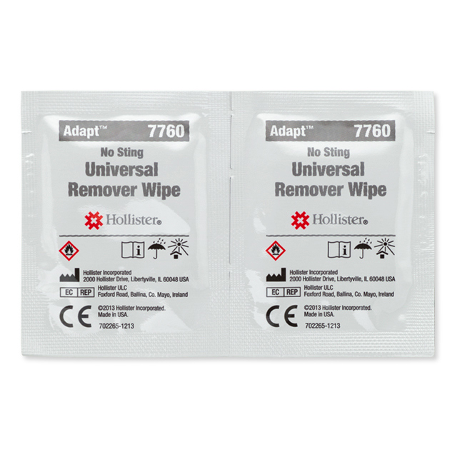 Hollister Incorporated Adapt universal adhesive remover wipes 7760