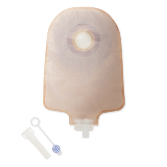 Hollister Incorporated Premier Urostomy Pouch Flat Flextend Tape front 8468