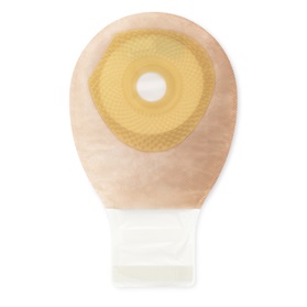 Flat SoftFlex, Lock 'n Roll, One-Piece Drainable Ostomy Pouch