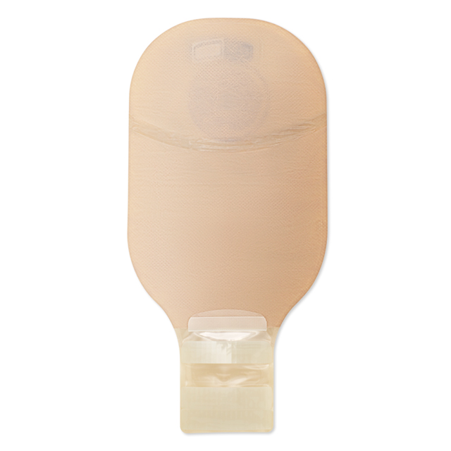 Hollister Incorporated Premier drainable pouch convex ceraplus lock n roll filter tape front top 8914