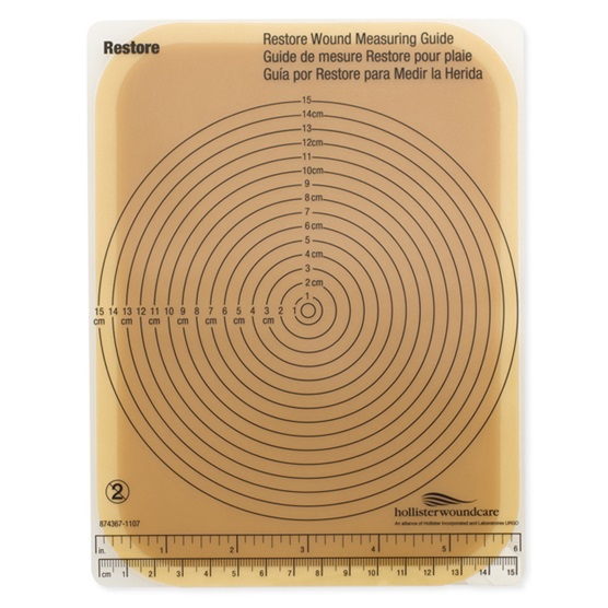 Hollister Incorporated Restore sterile tapered dressing guide top 519957