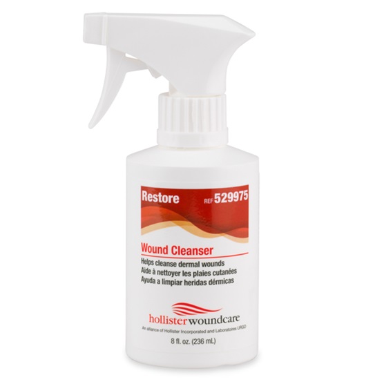 Wound cleanser outlet