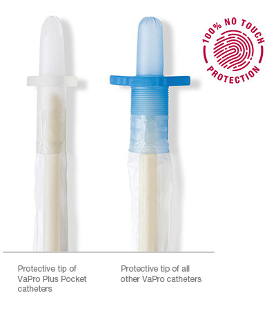 VaPro No Touch Intermittent Catheters | Hollister US